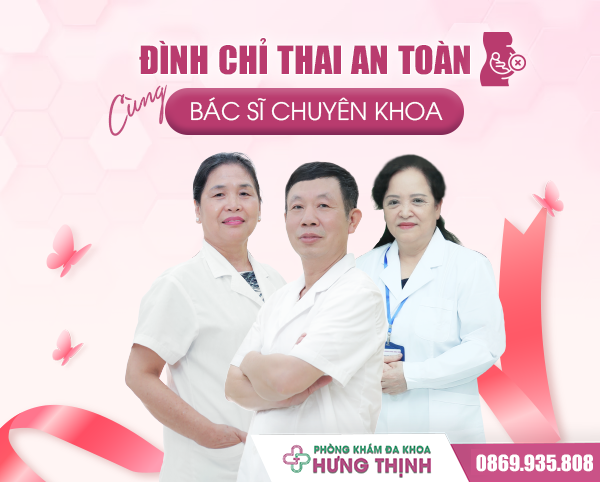 Đình chỉ thai an toàn với bác sĩ chuyên khoa giàu kinh nghiệm