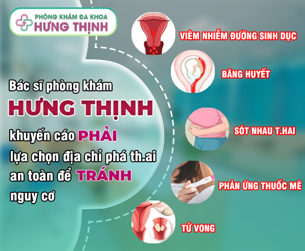 Nên phá thai ở đâu? Phòng khám phá thai Hưng Thịnh - Địa chỉ phá thai an toàn tại Hà Nội
